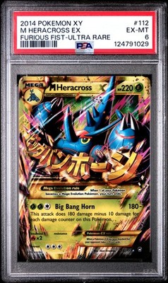 M Heracross EX (Secret) 112/111 XY - Furious Fists Holo for sale