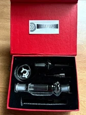 10MM Micro Nector Honey Wax Glass Collector Straw Kit