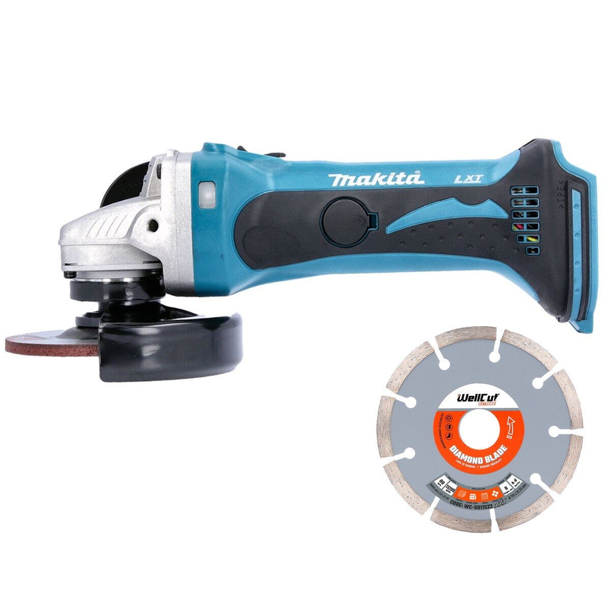 Makita DGA452Z 18V Li-ion Cordless Angle Grinder 115mm - Body Only - Image 36