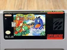 Super Mario World 2: Yoshi’s Island - Super Nintendo SNES - Authentic Original