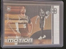 Stephon Castle 2024-25 Panini Photogenic Rookies In Motion #3 Mojo /25 