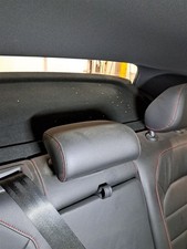 2016 Volkswagen Gti Rear Center Leather Headrest Color Black Oem