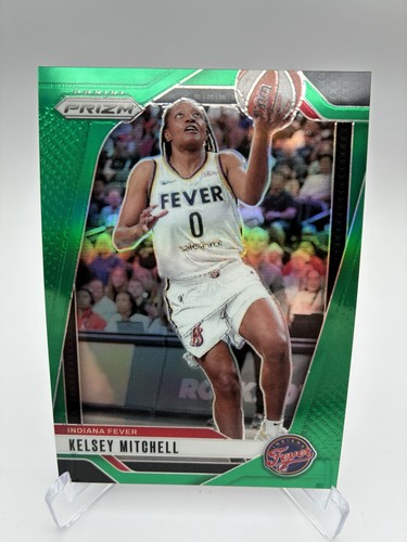2024 Panini Prizm WNBA - Kelsey Mitchell #64 Green Prizm