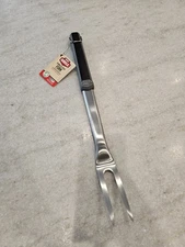Expert Grill Extra Long -Stainless Steel 2 Prong BBQ Grill Fork, Ergonomic- NEW!