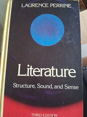 Literature : Structure, Sound and Sense by Laurence Perrine (1978, Hardcover)