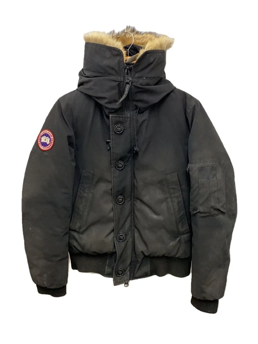 CANADA GOOSE S BLK 7958JM Giacca Cappotto Nero Poliestere dal Giappone_081