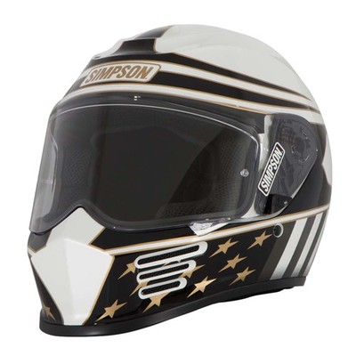 Simpson Speed Americana Integralhelm Gold