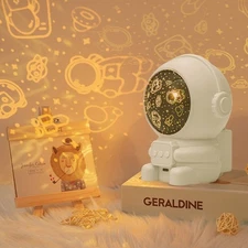 Star Projector Galaxy Night Light - Astronaut Space Projector, Starry Ceilings