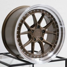 18x8.518x9.5 Aodhan Ds08 Ds8 5x114.3 3530 Bronze Wheels Rims Set4 73.1