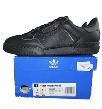 Adidas Yeezy Powerphase Calabasas Shoes CG6420 Mens 6 Black