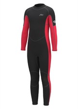 Kids Wetsuit 3/2mm Neoprene Full Body Thermal Cold Water 16 K1-Red Hevto Boys