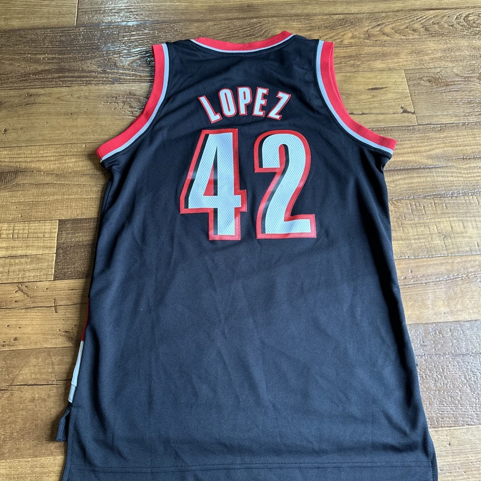 Camiseta de carretera Adidas Robin Lopez “Rolo” Portland Trailblazers #42 S +2 Foto 4 de 4