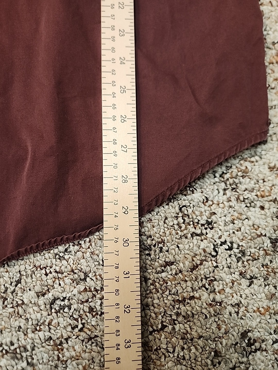 Pendleton Button Down Shirt Mens Large Burgundy L… - image 6