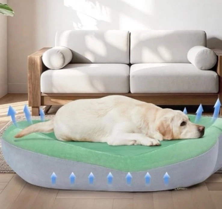 NPET Memory Foam Pet Bed for Cats & Dogs- M Size– Waterproof, Non-Slip Bottom - Image 4 of 4