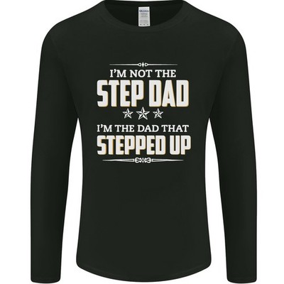 Im Not The Schritt Dad Stepped Geschnürt Vatertag Herren Langarm T-Shirt