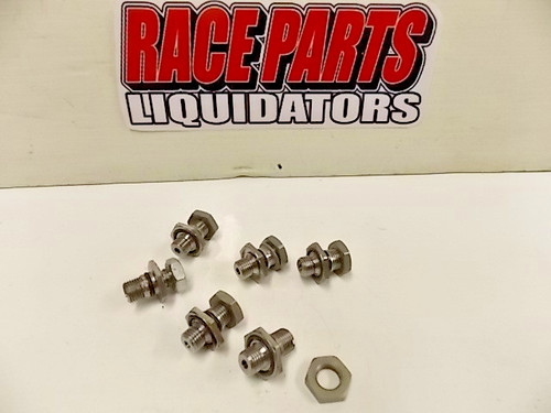 6)  AP  Brake Reservoir tank adapter fitting  race brembo 062425-50