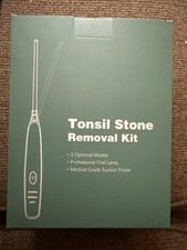 NVXIGAC Tonsil Stone Remover Kit Electronic Vacuum 3x Safe Suction 150  NEW