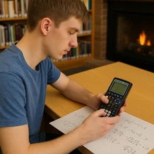 LOT of 2 Texas Instruments TI-83 Plus Graphing Calculators Black READ