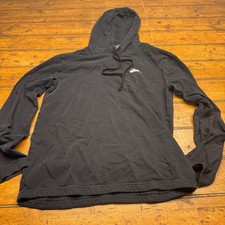 Nike Women Sweatshirt Hoodie Pullover Black Long Sleeve Size M