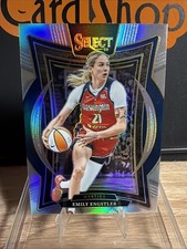 2025 WNBA Panini Select Emily Engstler Silver Prizm Concourse No. 85