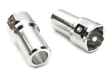CNC Machined Straight Axle Rear Lock-Out for Axial 1/10 SCX-10 Crawler