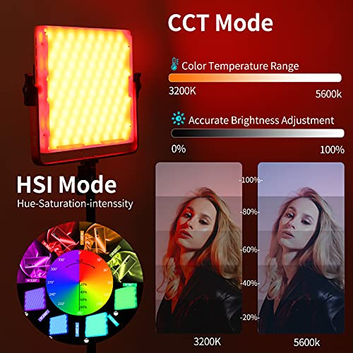 GVM RGB LED Video Light with Softbox Lighting Kit for Photo Studio - Picture 4 of 7