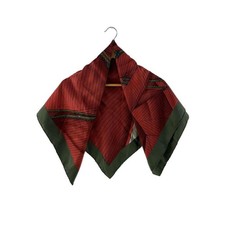 Hermes scarf silk RED y1 1209