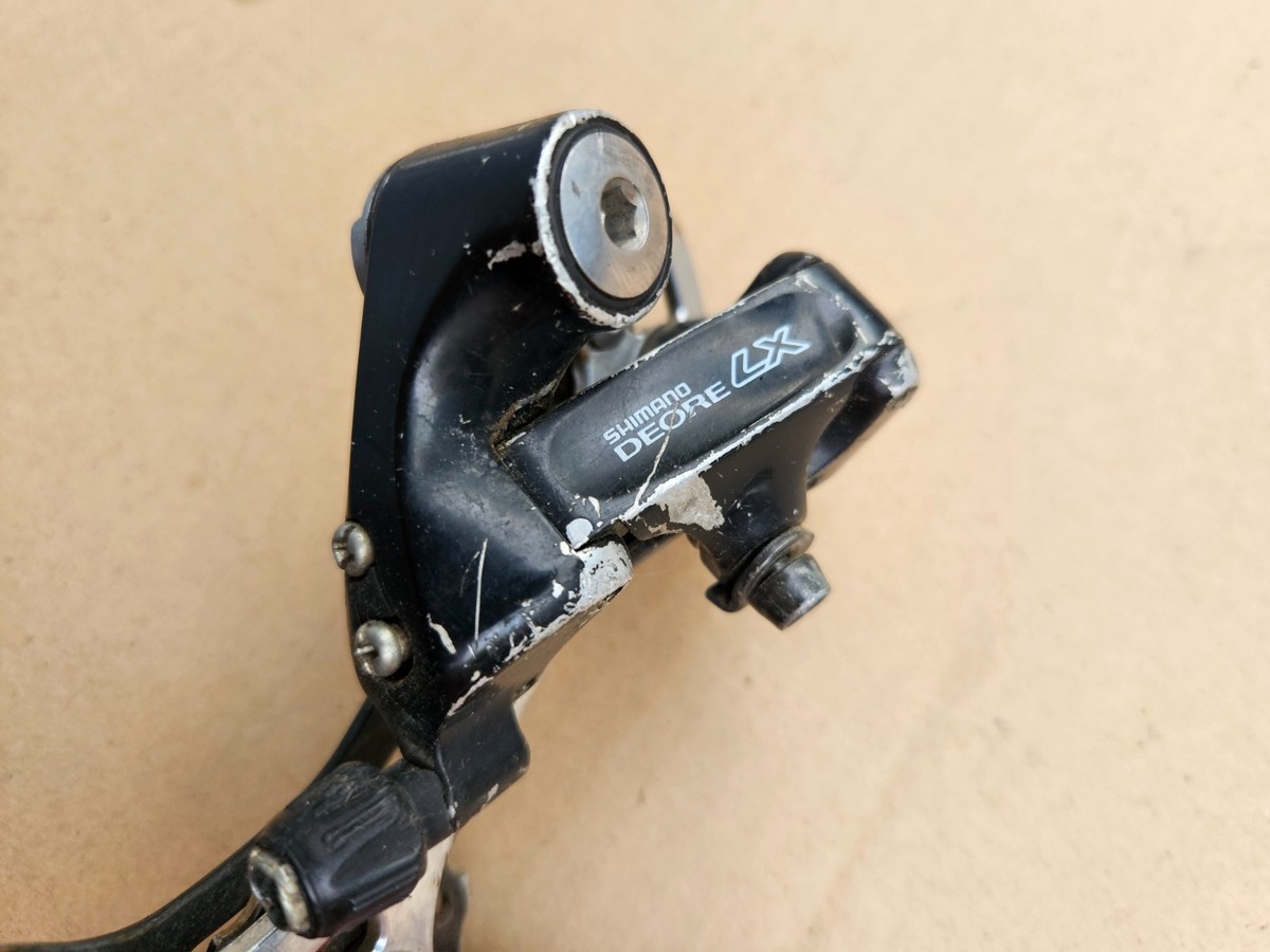Vintage 90s Shimano Deore LX Rear Derailleur 8 Speed SIS Long Cage