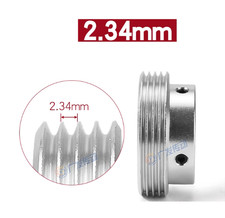 Puleggia Per Cinghia In Alluminio - Scanalatura Singola Con Supporto Magnetico - 97x19 Mm