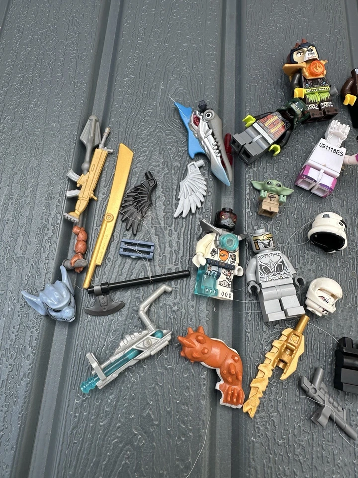 LEGO Ninjago Minifigura Lote 16 Figuras Ninja Película Star Wars Y Accesorios Foto 2 de 4