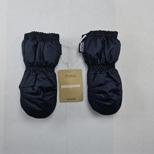 Patagonia Baby Puff Mitts Navy Blue Insulated Mittens