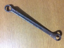 Genuine Mercedes-Benz Box End Wrench, Vintage West Germany, 17 & 18 Size Ends