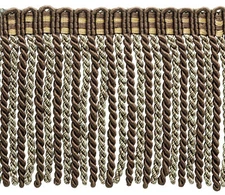 Bullion Fringe Trim with Knitted Header, Color# D2A2 [Sold By The Yard]