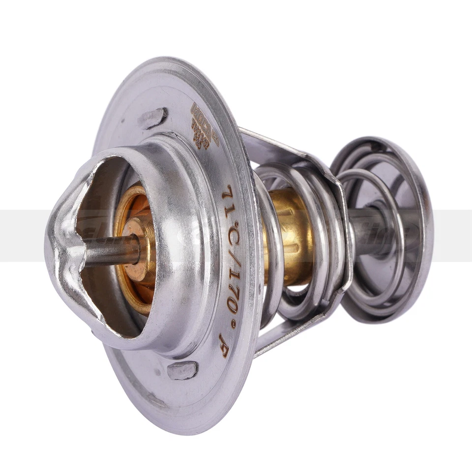 Coolant Thermostat for Chevrolet GMC Workhorse Custom Chassis Isuzu Lincoln Saab - Image 3 of 4