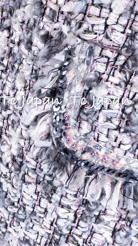 CHANEL 04A Gray Lavender Multi Tweed Jacket Skirt Suit 38 US6 Karl Lagerfeld - Picture 4 of 24