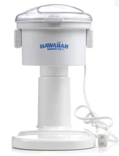 Hawaiian Shaved Ice Kid-Friendly Snow Cone Machine 120V White Machine Only