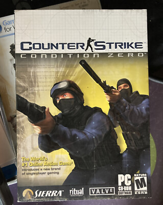 Counter-Strike: Condition Zero SMALL BOX (PC 2003) FACTORY Counter-Strike: Condition Zero SMALL BOX (PC 2003) FACTORY