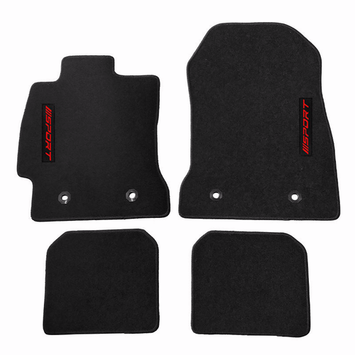 Fits 1320 Subaru BRZ Scion FRS Toyota 86 Black Floor Mat Car Carpet