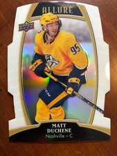 19-20 UD Allure Hockey White Rainbow Jersey 23 Matt Duchene