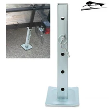 For Square Jacks W/2" Square Tube Jack Stand Drop Leg W/5 Mounting Holes 8000LBS