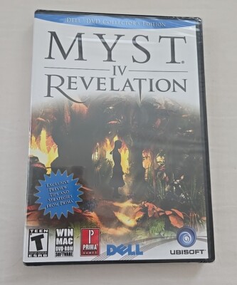 Myst 4 IV: Revelation (Windows/Mac  2004 Brand New Sealed Ubisoft Collector's 