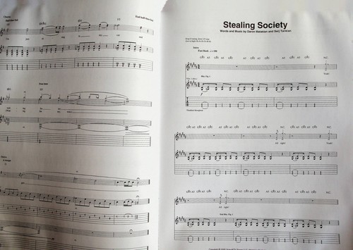 System Of A Down Hypnotize Guitar Tab Music Songbook - Picture 5 of 6