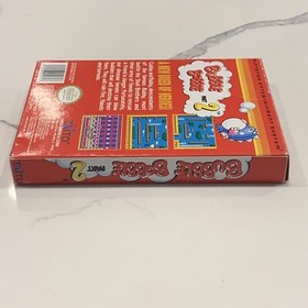 Bubble Bobble Part 2 (NES, 1993 TAITO) Authentic Complete CIB Manual TESTED