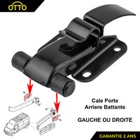Partsline Cale Portier Arriere Battante FüR Master Iiii NV400 Movano B Schwarz