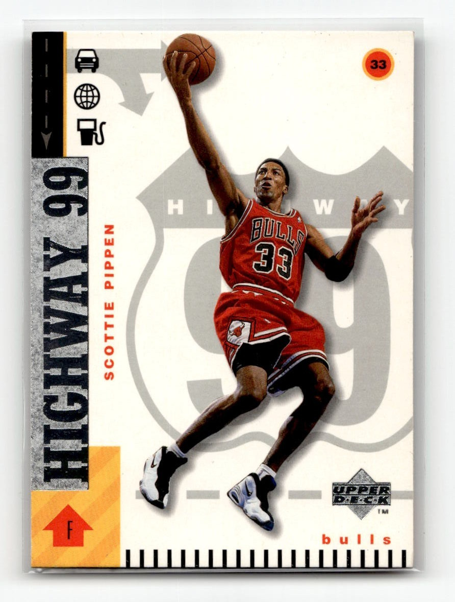 Scottie Pippen 1998-99 Upper Deck #300 Chicago Bulls BASKETBALL HOF