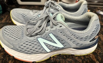 New Balance 680 V6 Running Shoes Light Slate/Blue W680CP6, Women's Size 10,  EUC | eBay