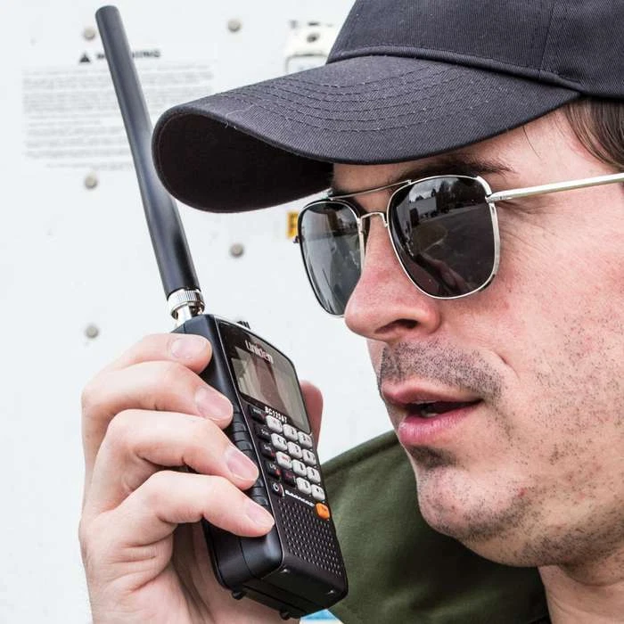 Uniden BC125AT 手持警察扫描仪 便携式 NASCAR 赛车 Fire EMS VHF UHF — 第 3/4 张图片