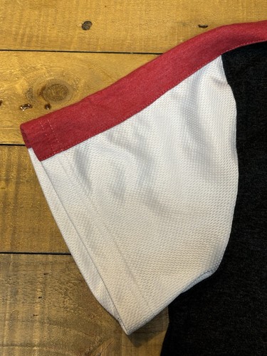 Modern Culture Herren T-Shirt Große L Grau Weiß Rot Kurzarm, Jerseyärmel - Bild 3 von 9