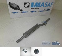 Imasaf Auspuff Mitteltopf+Anbauteile FüR Vw Caddy /Golf I+Cabrio/Jetta/Scirocco