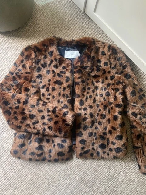 Studio leopard print best sale jacket